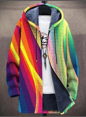 Kira™ | Luksuriøs cardigan med kunstnerisk inspirasjon