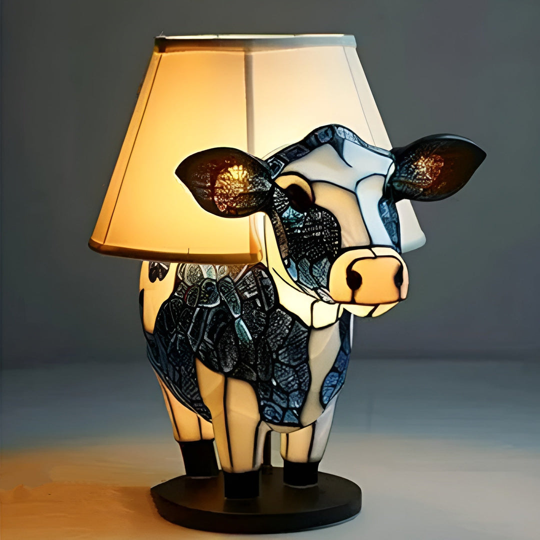 Clochette – Magisk ku lampe laget av fargerikt glass