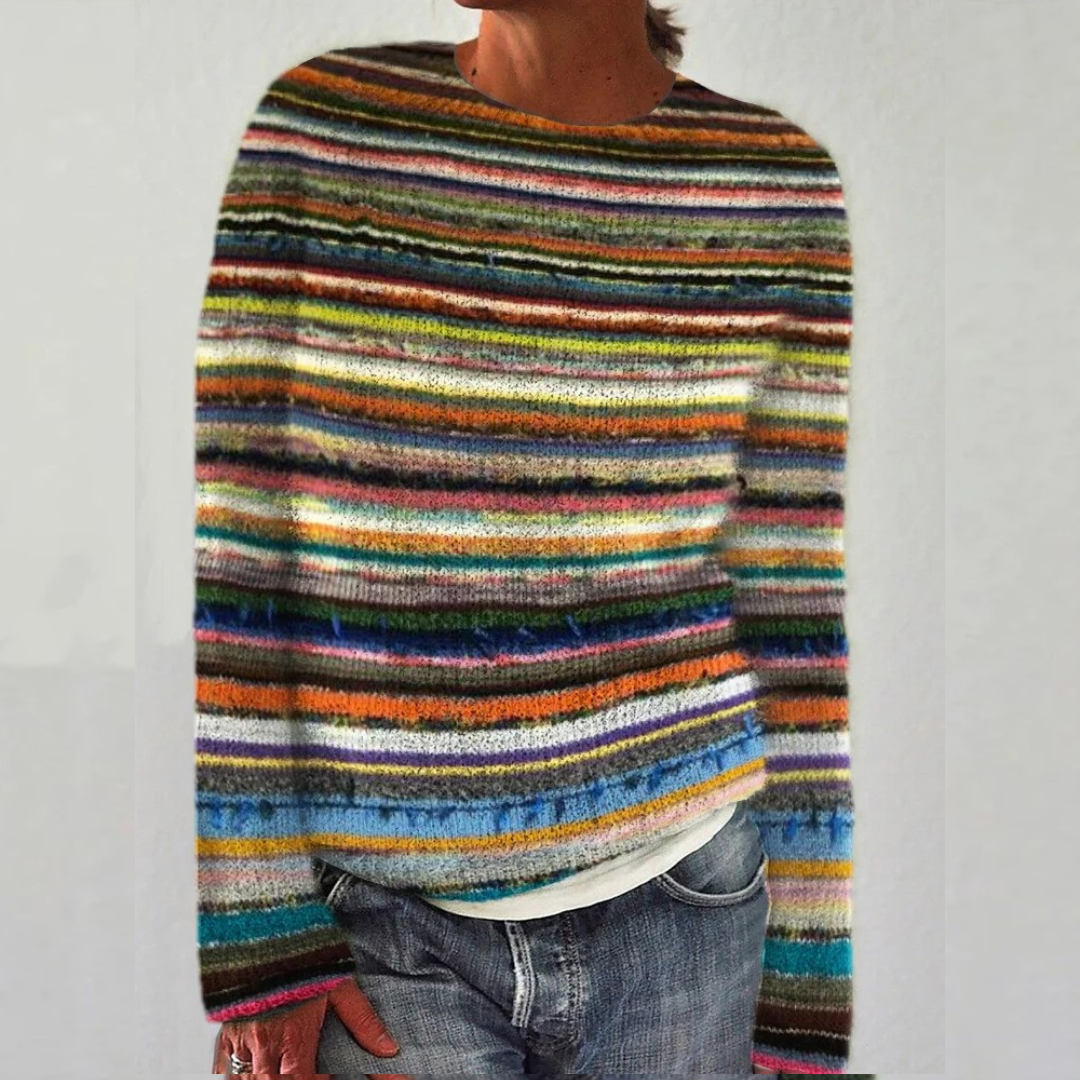 Silvana™ - Koselig Retro-genser