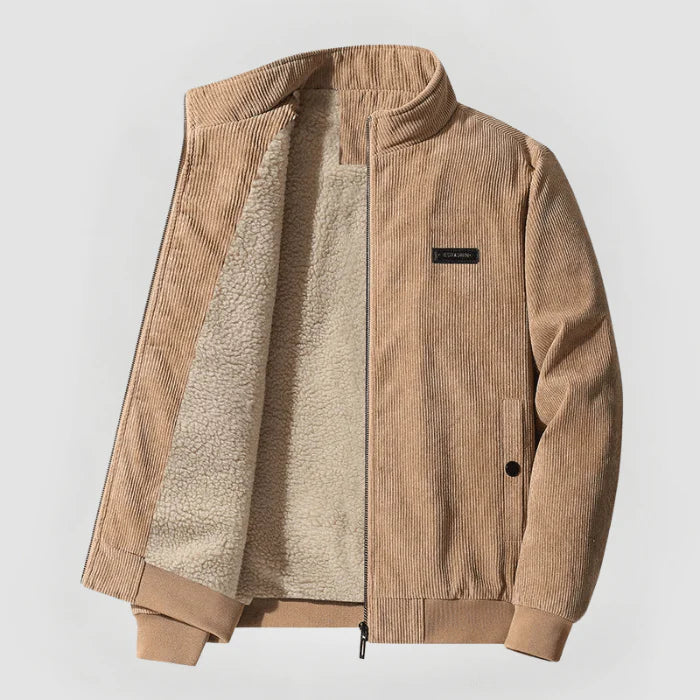 Liam™ | Manchesterjakke med fleecefôr