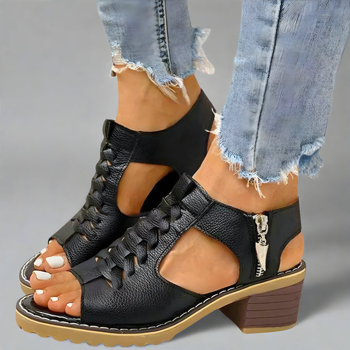 Josefin™ | Ortopediske sandaler med førsteklasses hælkomfort