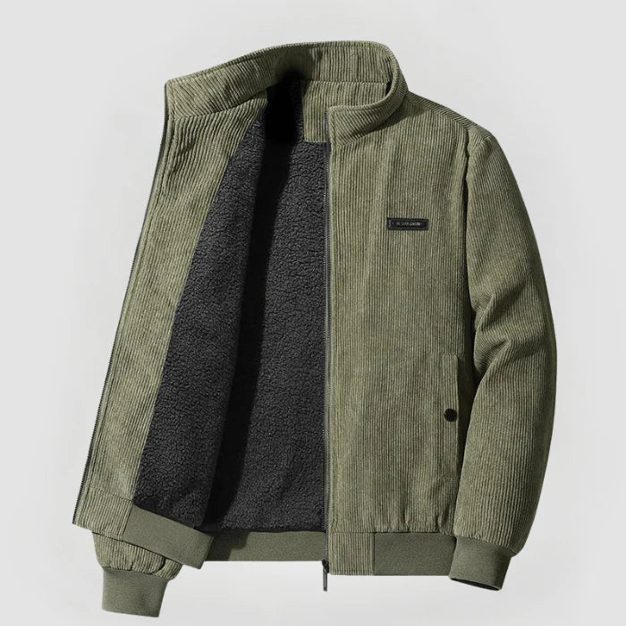 Liam™ | Manchesterjakke med fleecefôr