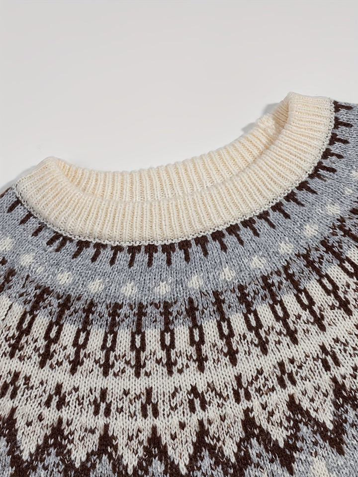 Oliver | Vintage Islandsk Genser