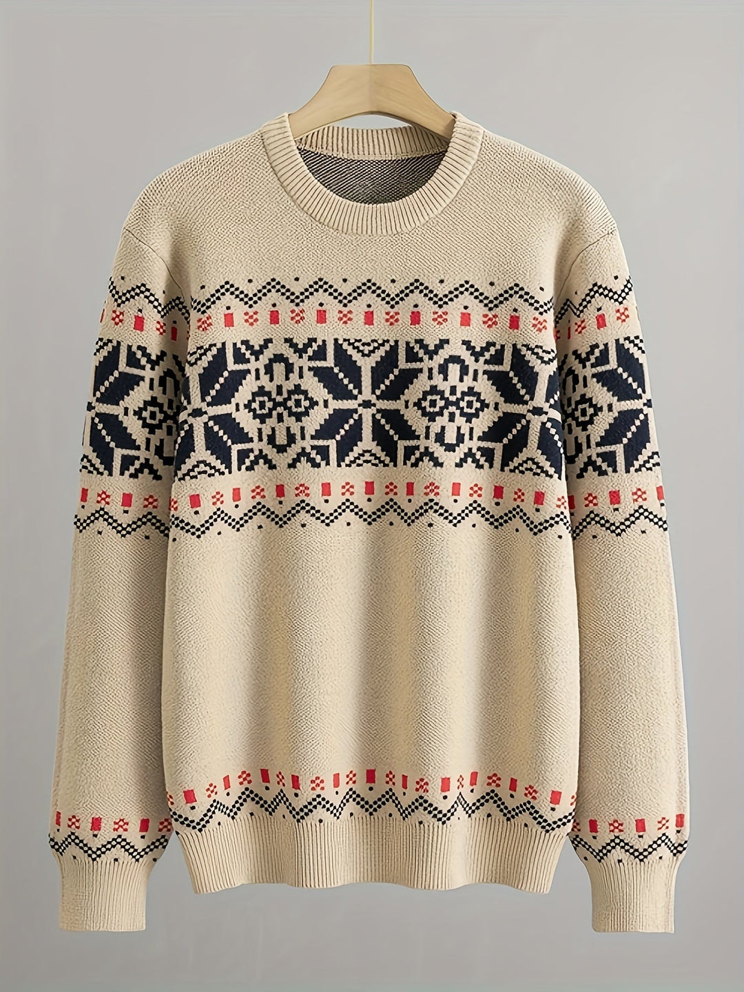 Liam | Vintage Islandsk Genser