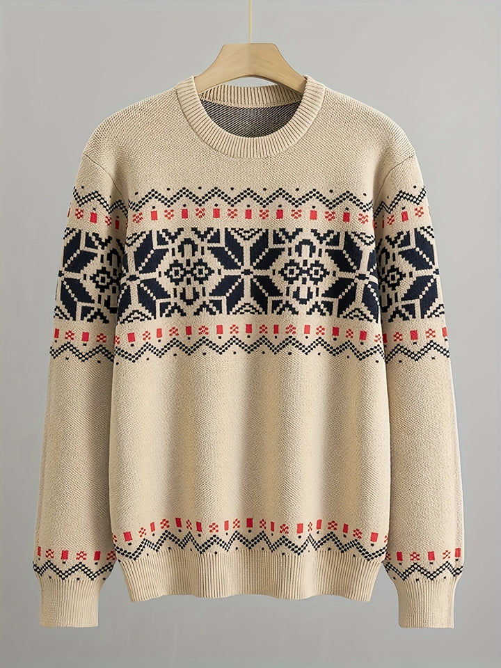 Liam | Vintage Islandsk Genser