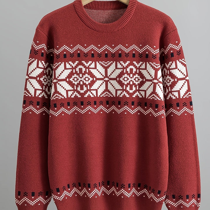 Liam | Vintage Islandsk Genser