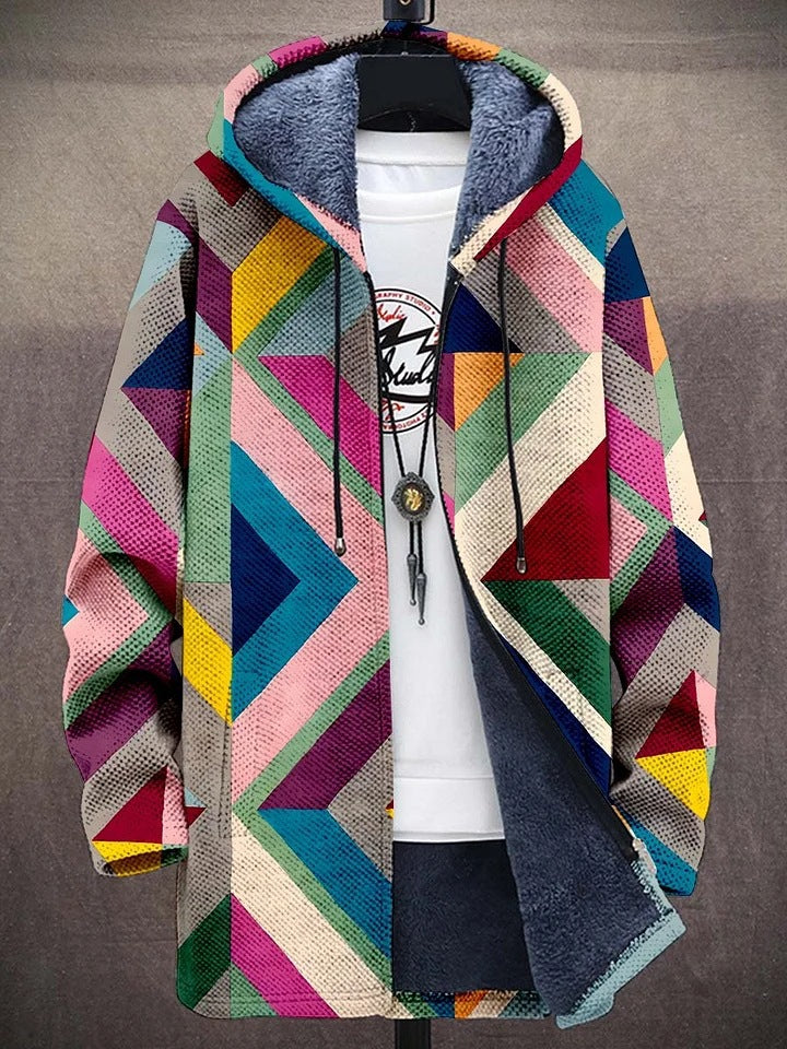 Aria™ - Luksuriøs cardigan med kunstnerisk inspirasjon