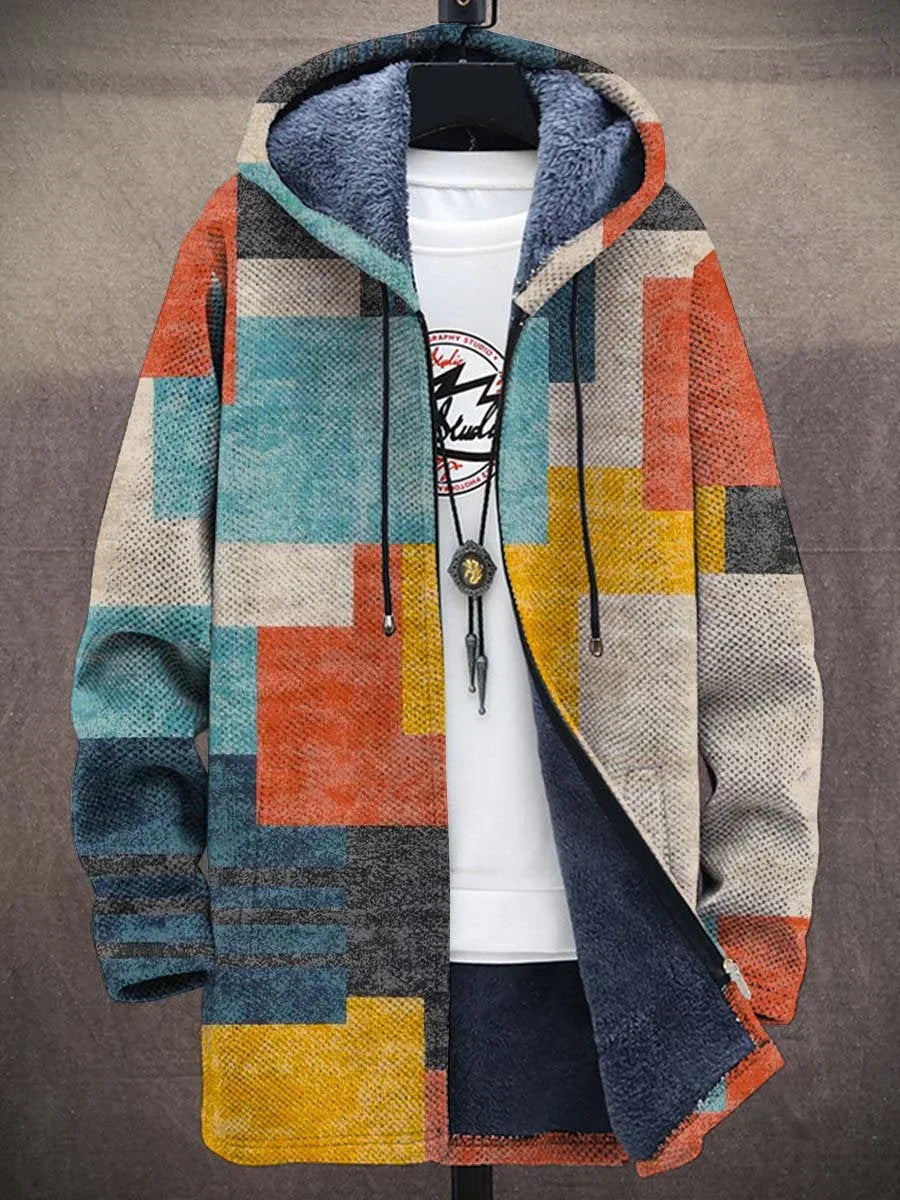 Aria™ - Luksuriøs cardigan med kunstnerisk inspirasjon
