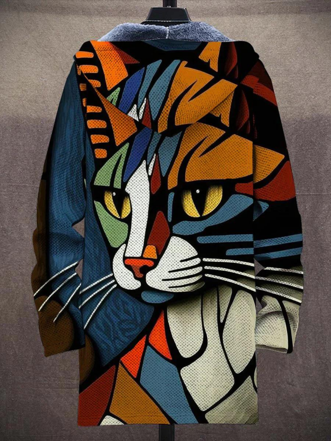Jindalee™ | Luksuriøs cardigan med kunstnerisk inspirasjon