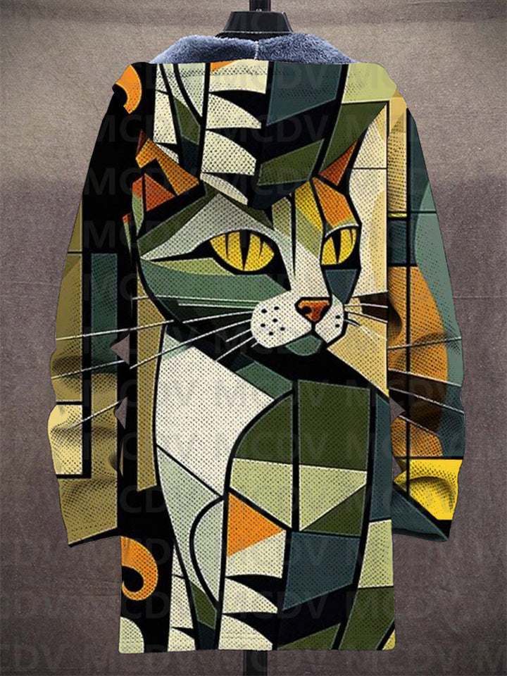 Lowanna™ | Luksuriøs cardigan med kunstnerisk inspirasjon