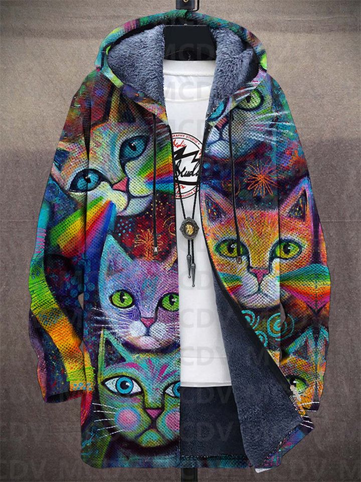 Lowanna™ | Luksuriøs cardigan med kunstnerisk inspirasjon