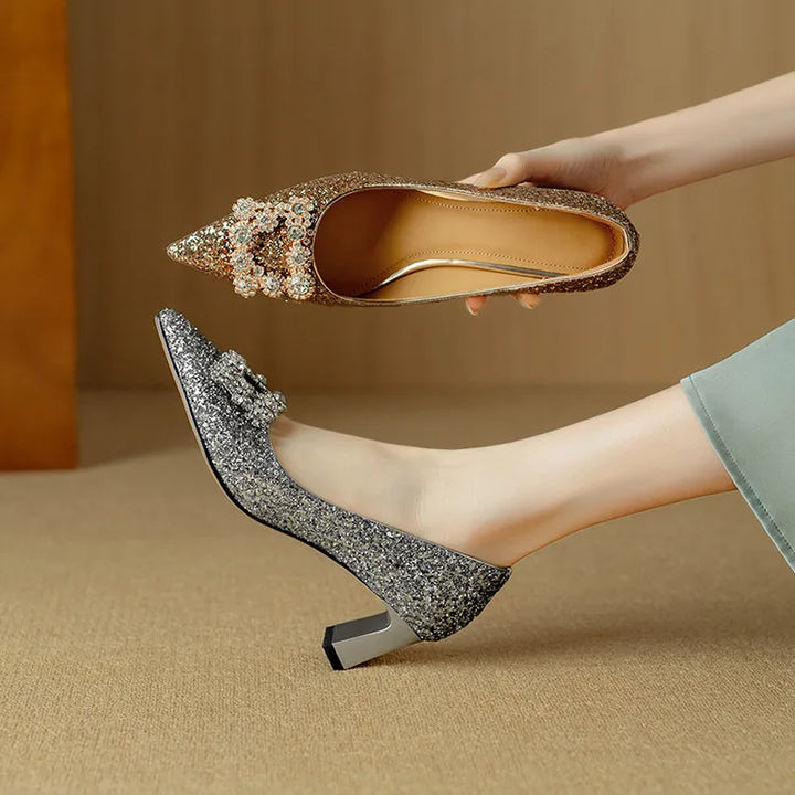 Cecilia™ | Glitter Mary Janes