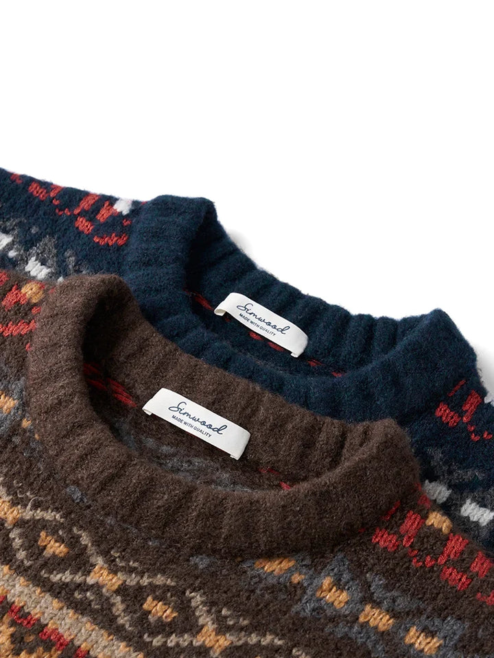 Sebastian | Vintage Islandsk Genser
