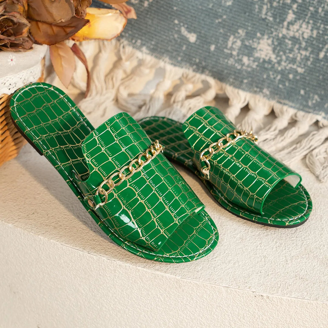 Lovisa™ | Elegante Lydia-sandaler med kjededetalj