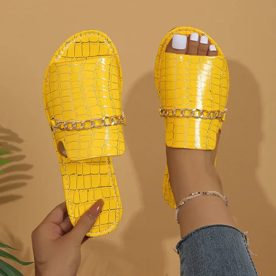 Lovisa™ | Elegante Lydia-sandaler med kjededetalj