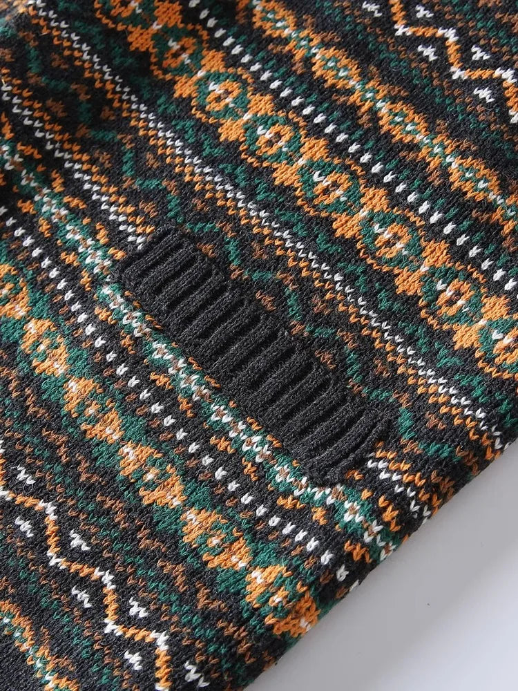 Leo | Vintage Islandsk Genser