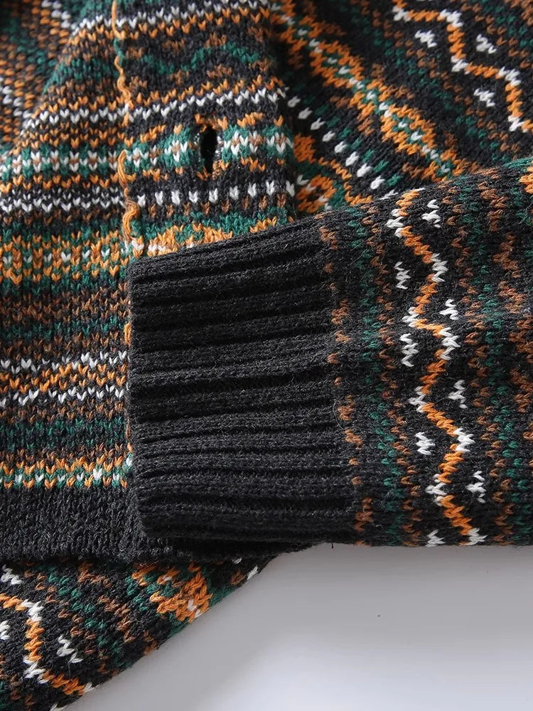 Leo | Vintage Islandsk Genser