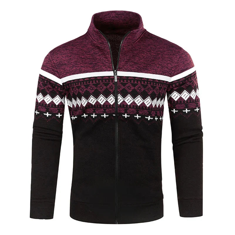 Luke | Zip-Up Vintage Cardigan
