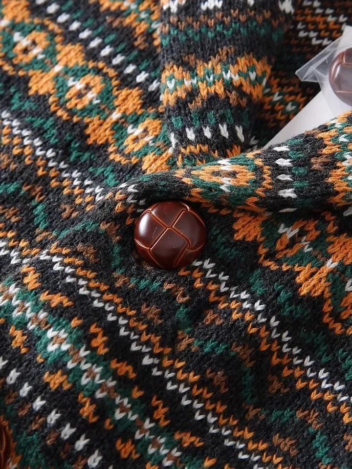Leo | Vintage Islandsk Genser