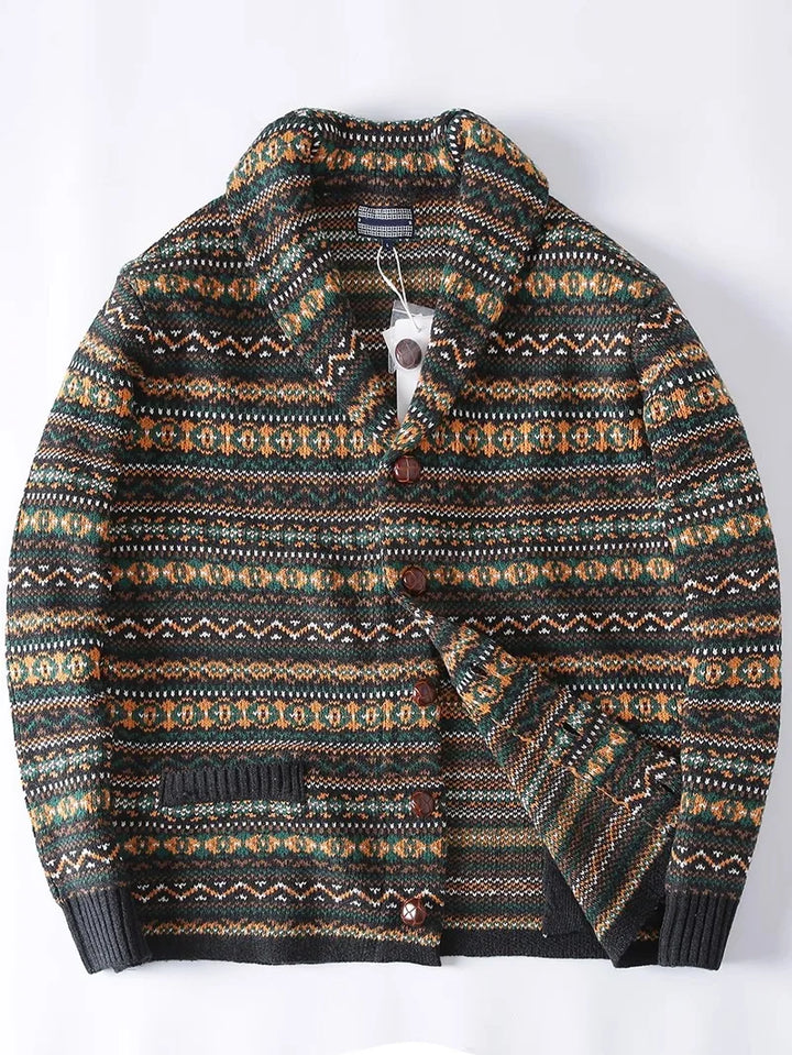 Leo | Vintage Islandsk Genser