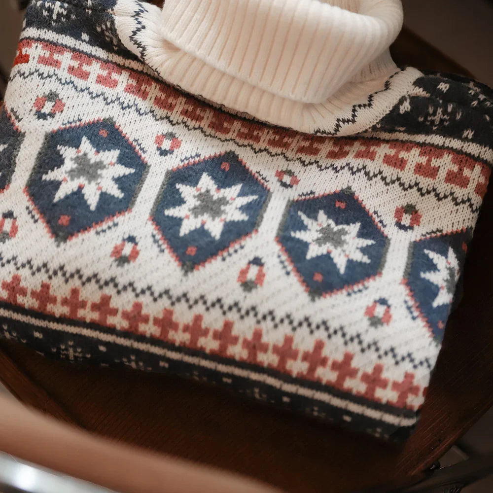 Hudson | Vintage islandsk genser