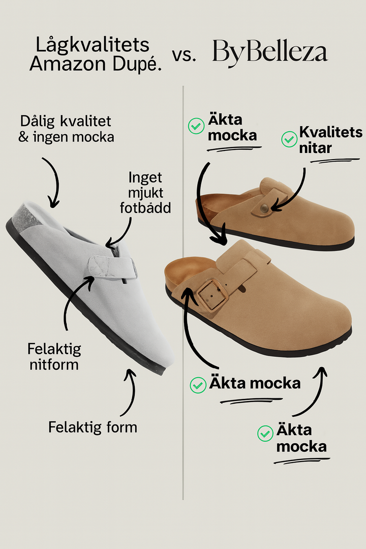 Lovisa™ | Ekte Mocka Tresko fra ByBelleza