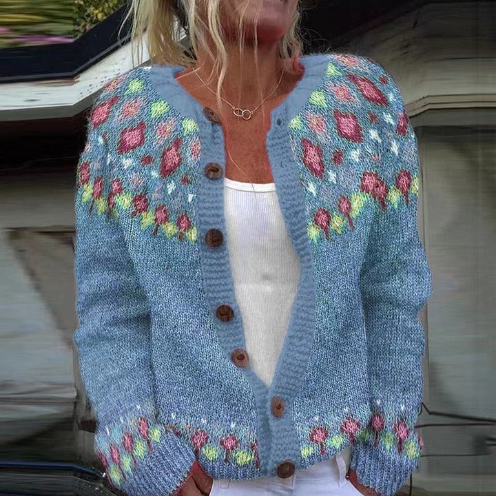 Quinnie | Vintage Islandsk Ull Cardigan