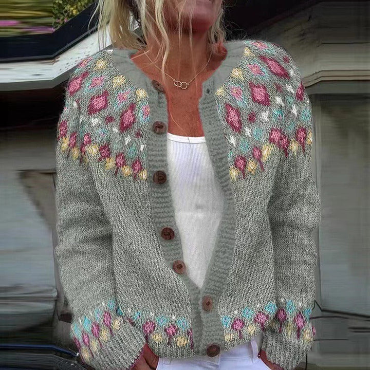 Madeline | Vintage Islandsk Ull Cardigan