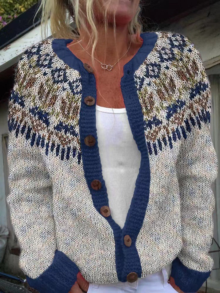 Hailey | Vintage Islandsk Ull Cardigan