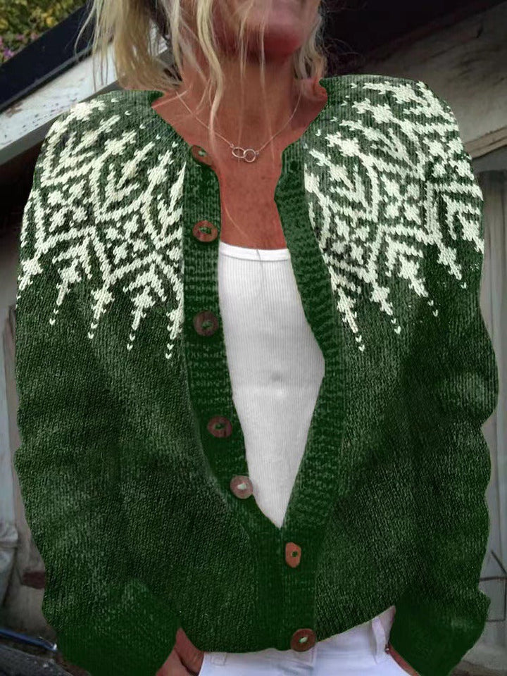 Brienne | Vintage islandsk ull cardigan