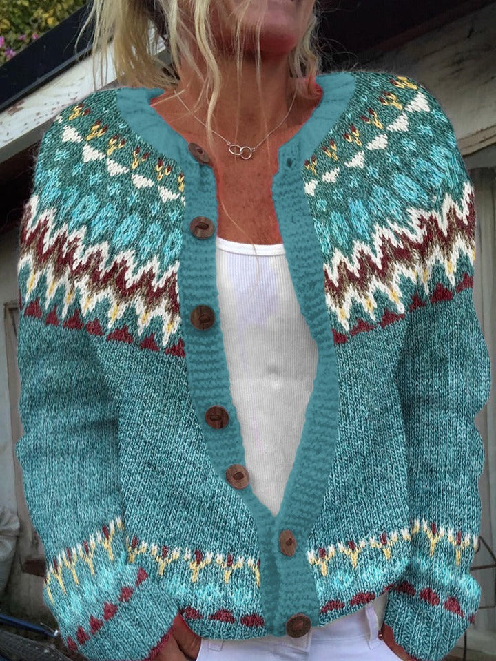 Serenity | Vintage Islandsk Ull Cardigan