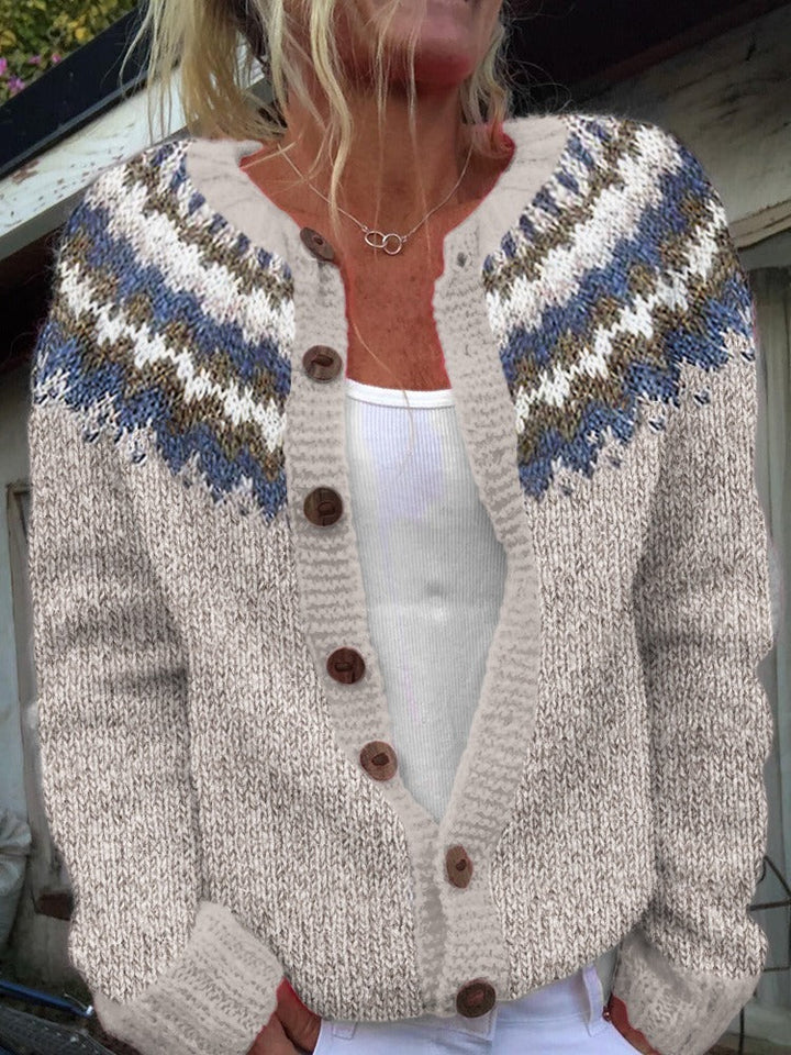 Peyton | Vintage Islandsk Ull Cardigan
