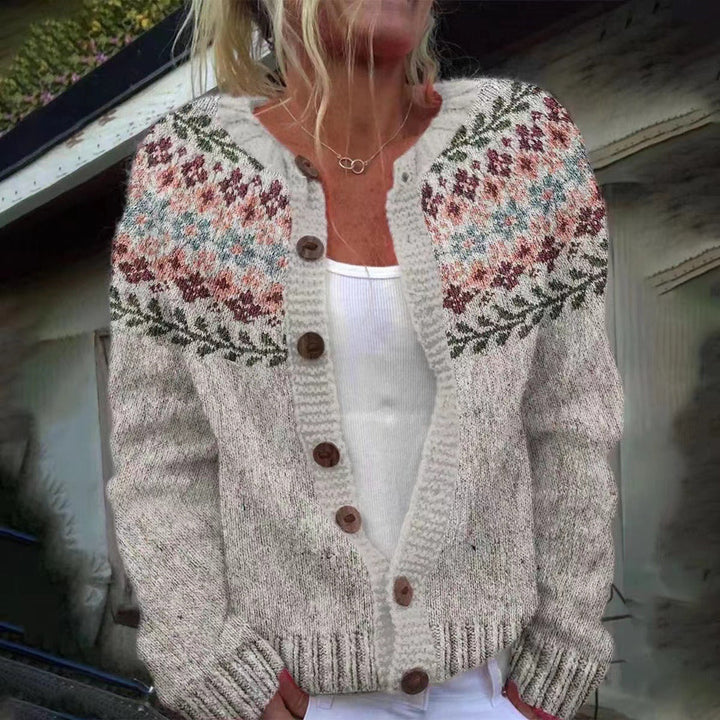 Madelyne | Vintage Islandsk Ull Cardigan
