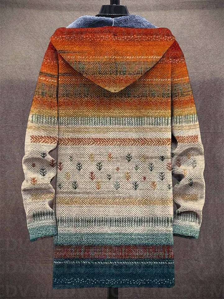 Zalie™ | Luksuriøs cardigan med kunstnerisk inspirasjon