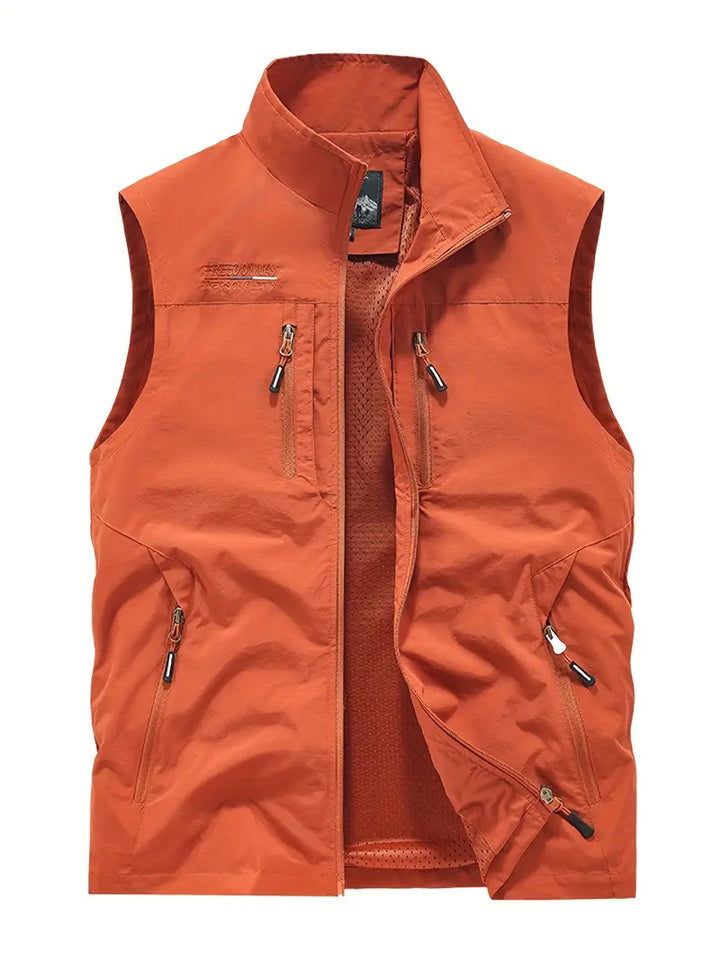 Bo™ | Pustende Cargo Bodywarmer med flere lommer