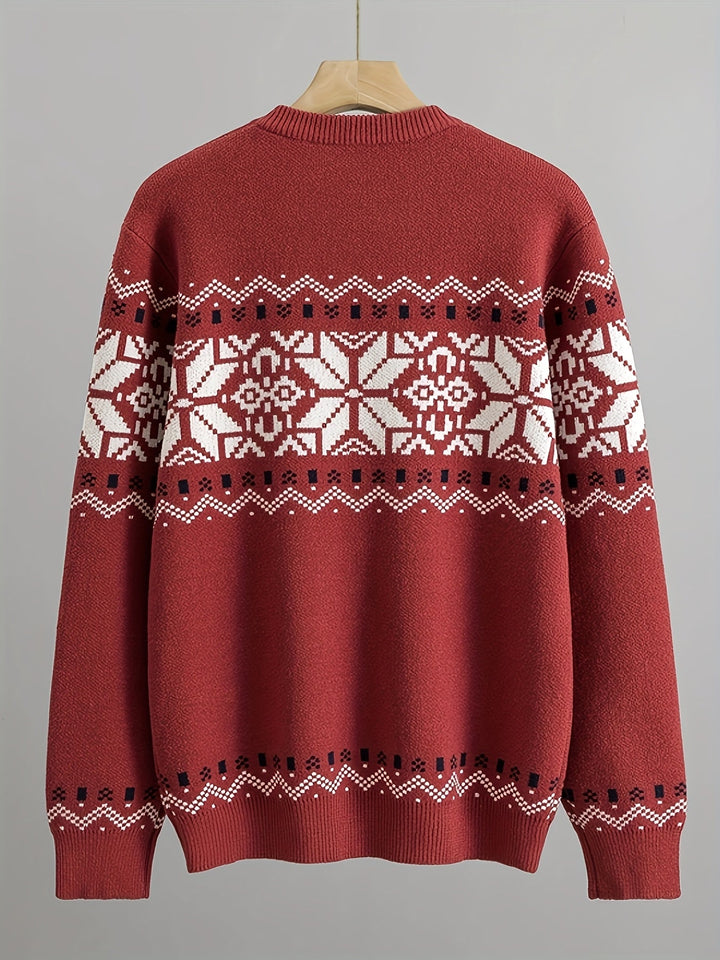 Liam | Vintage Islandsk Genser