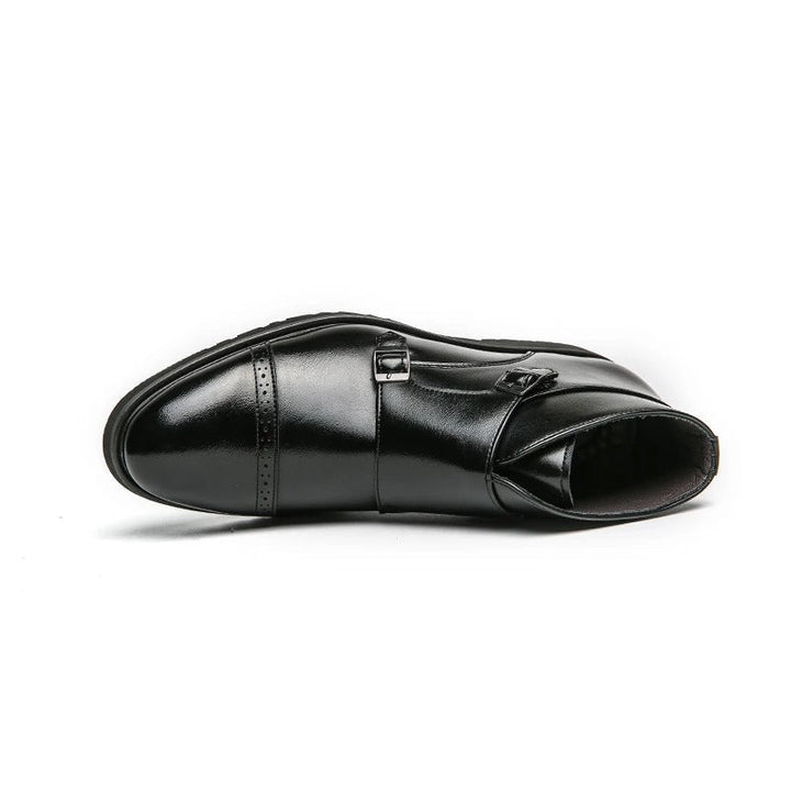 Parker | Kunstlær Dobbel-Monk-strap Støvler