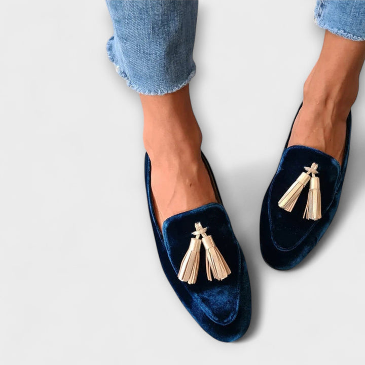 Carina™ | Vintage-inspirerte Loafers med Toffsar
