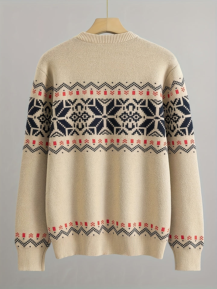 Liam | Vintage Islandsk Genser