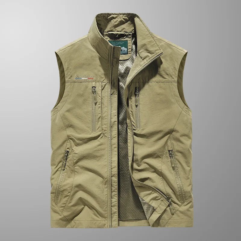 Bo™ | Pustende Cargo Bodywarmer med flere lommer