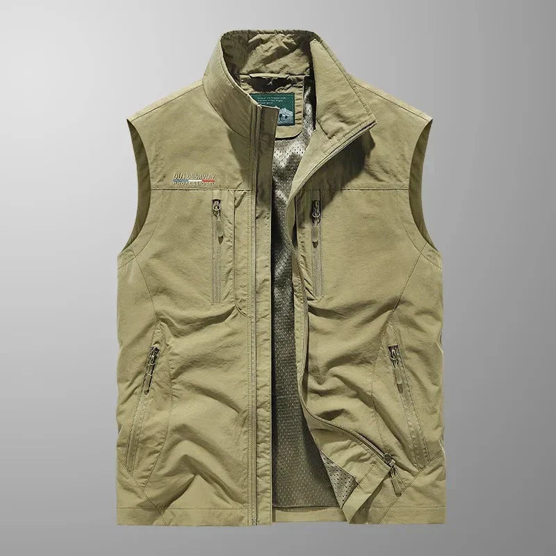 Bo™ | Pustende Cargo Bodywarmer med flere lommer