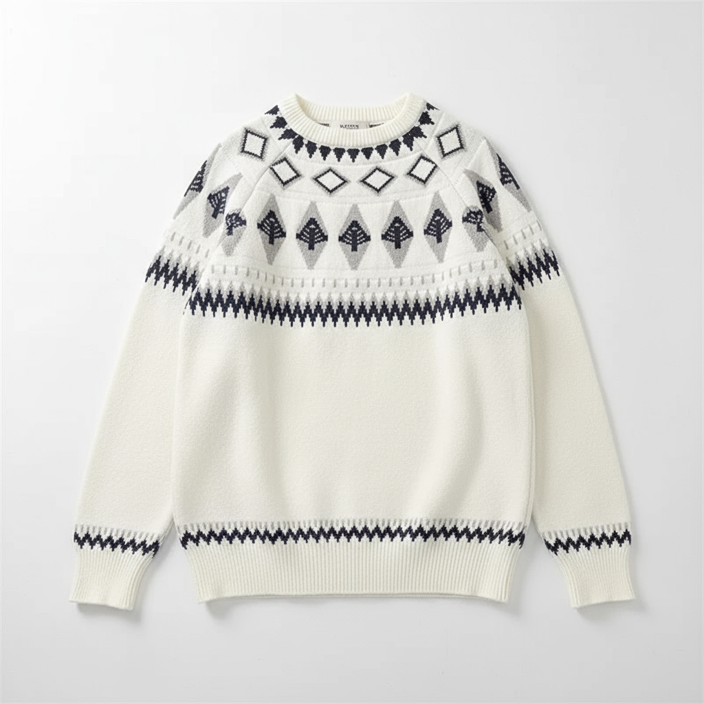 Ezra | Vintage Islandsk Genser
