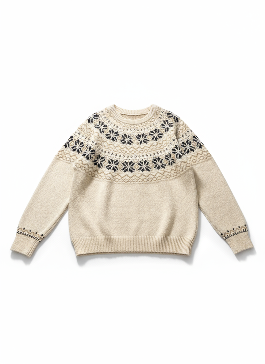 James | Vintage Islandsk Genser