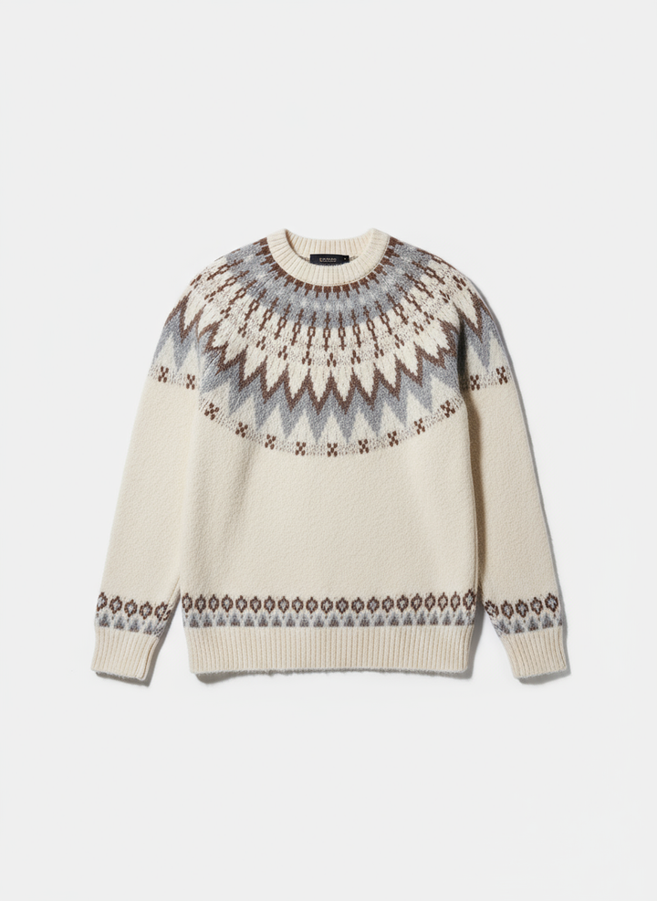 Oliver | Vintage Islandsk Genser