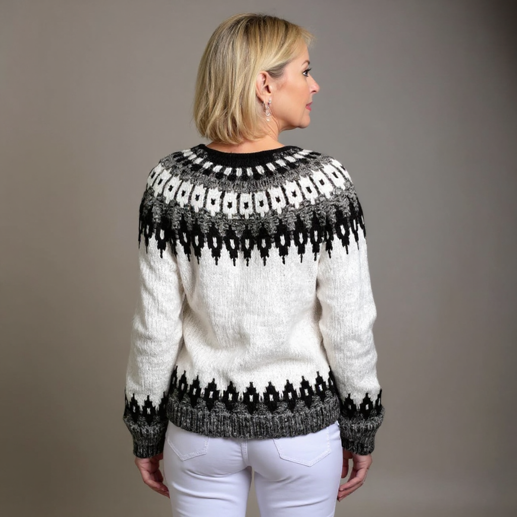 Alexa | Vintage Islandsk Ull Cardigan