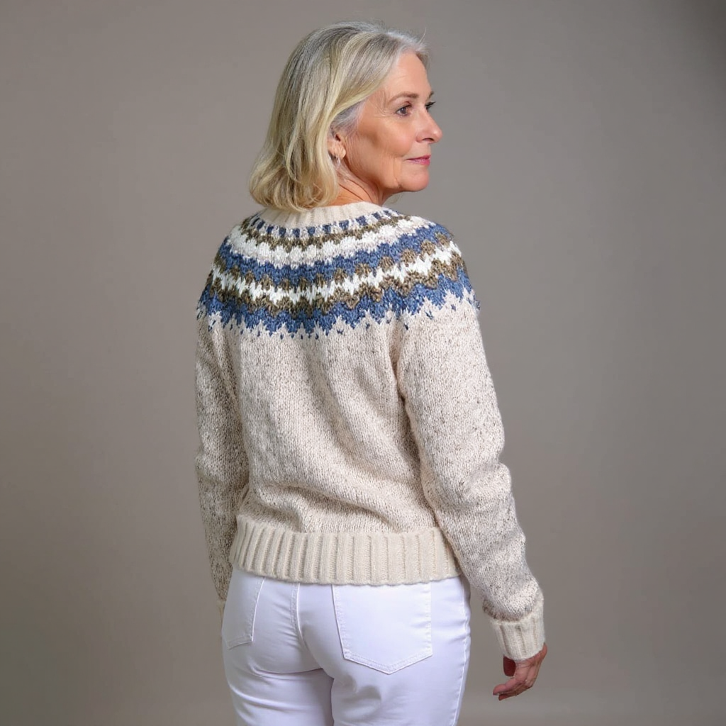 Peyton | Vintage Islandsk Ull Cardigan