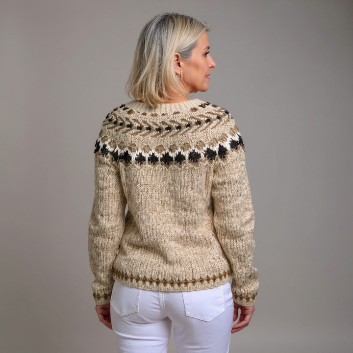 Aubree | Vintage Islandsk Ull Cardigan