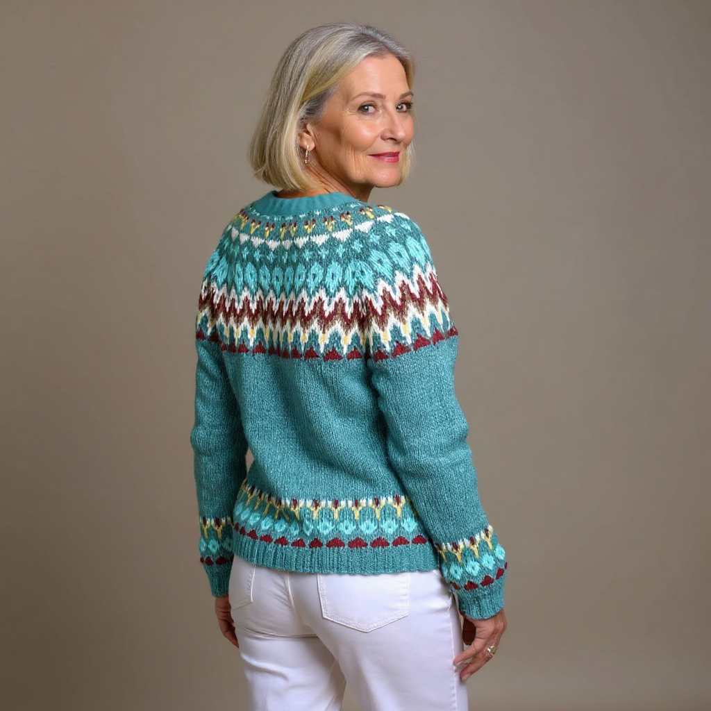 Serenity | Vintage Islandsk Ull Cardigan