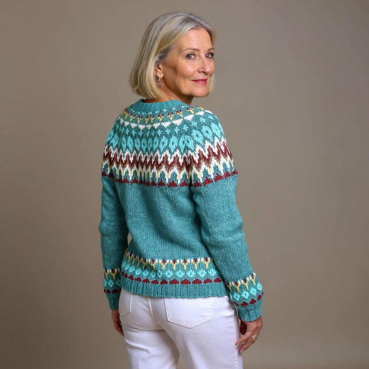 Serenity | Vintage Islandsk Ull Cardigan