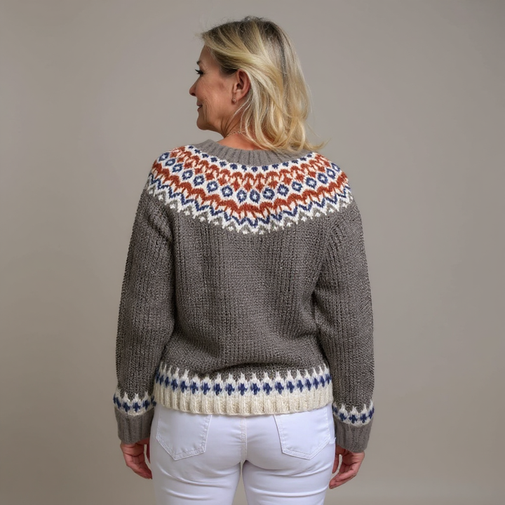 Gabriella | Vintage Islandsull Cardigan